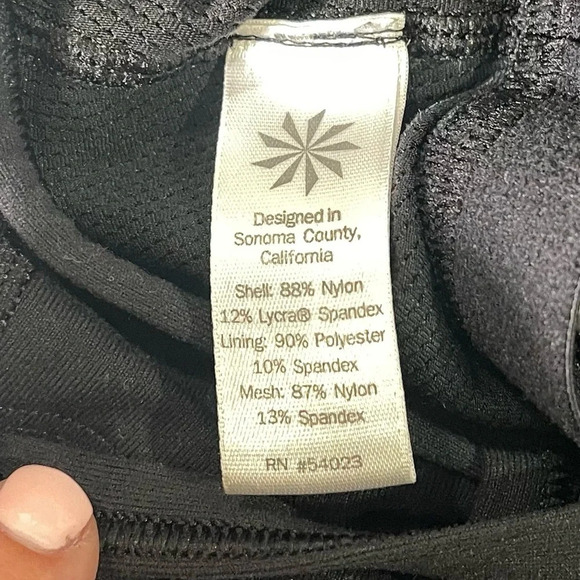 BARRE UP BRALETTE SUPER IMPOSE Bra Black Medium - Picture 5 of 6